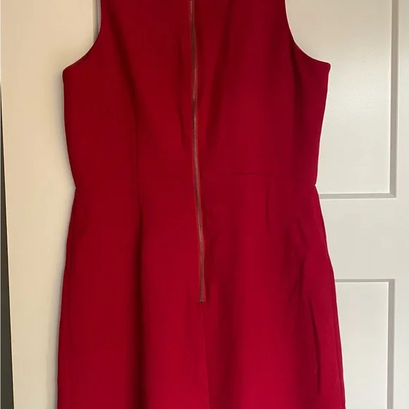 Sleeveless red dress 2P 2 Petite - Picture 6 of 6